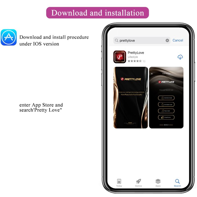 PRETTY LOVE - AUGUST VIBRATORE GLOBAL DOUBLE PLEASURE REMOTO - PRETTY LOVE C-TYPE | Lingerie Harness Boutique