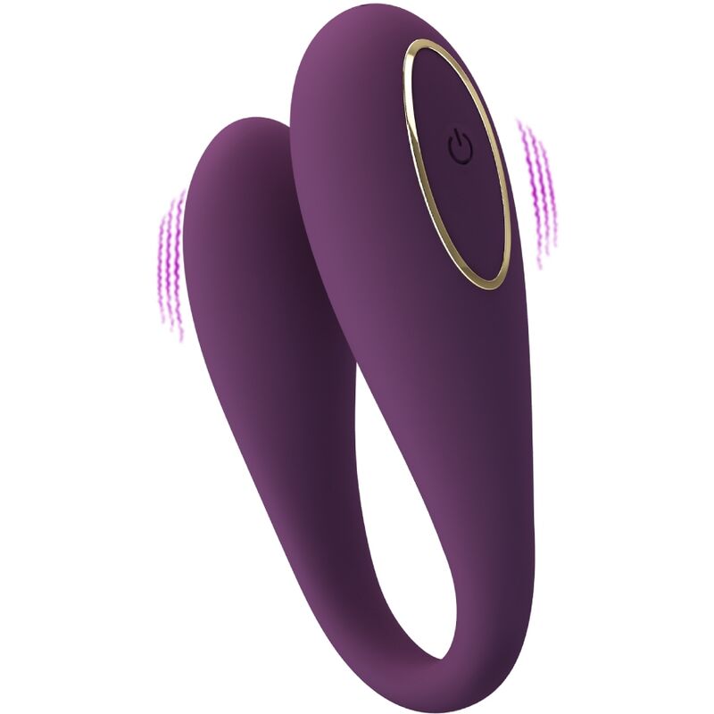PRETTY LOVE - AUGUST VIBRATORE GLOBAL DOUBLE PLEASURE REMOTO - PRETTY LOVE C-TYPE | Lingerie Harness Boutique