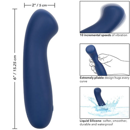 CALEXOTICS - CASHMERE SATINATO BLU - CALEXOTICS | Lingerie Harness Boutique