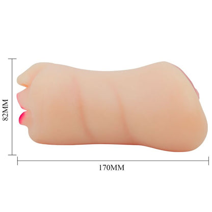 CRAZY BULL - ZOEY MASTUBADOR A FORMA DI VAGINA DOPPIA ENTRATA - CRAZY BULL | Lingerie Harness Boutique