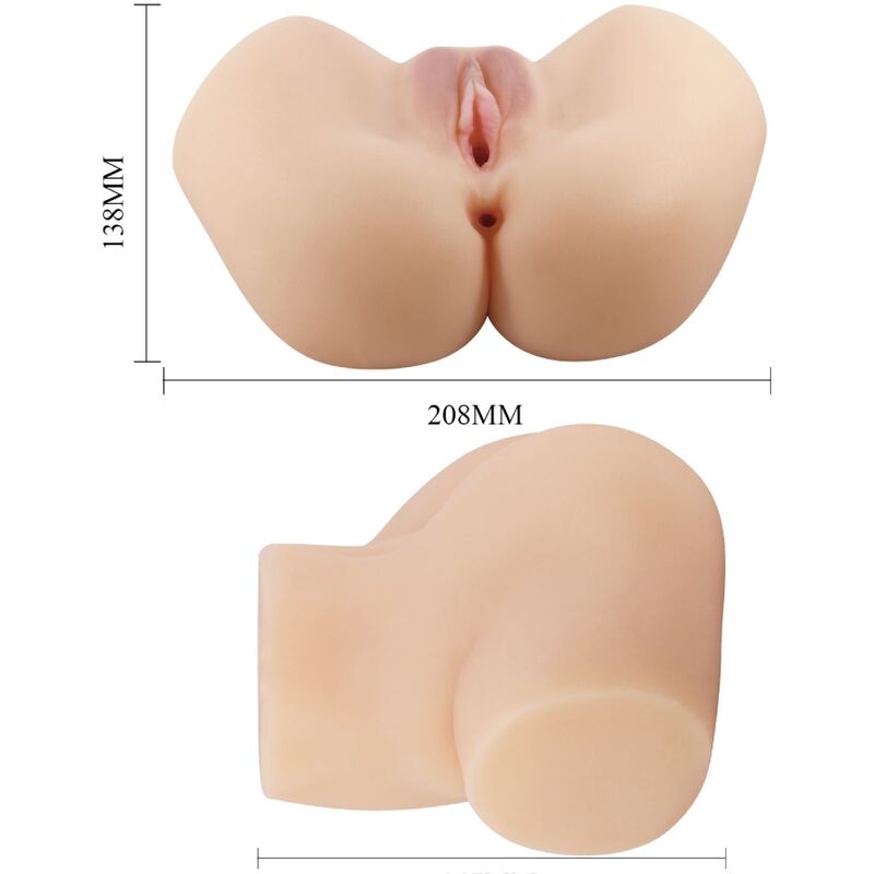 CRAZY BULL - HAILEY VIBRATOR FOR REALISTIC VAGINA AND ANUS