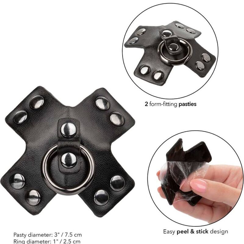 CALEXOTICS - EUPHORIA O-RING NERO - CALEXOTICS | Lingerie Harness Boutique