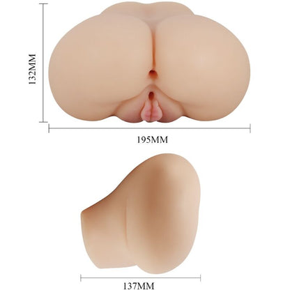 CRAZY BULL - VIBRATORE REALISTICO PER VAGINA E ANO LUNA - CRAZY BULL | Lingerie Harness Boutique