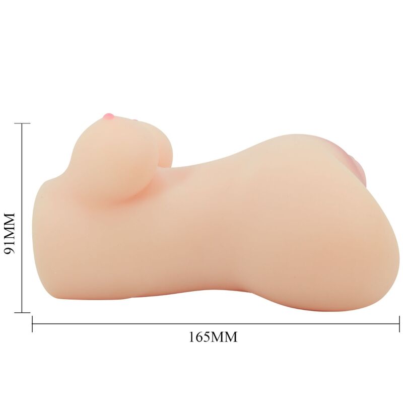 CRAZY BULL - VIBRATORE HANNAH PER VAGINA E ANO REALISTICI - CRAZY BULL | Lingerie Harness Boutique