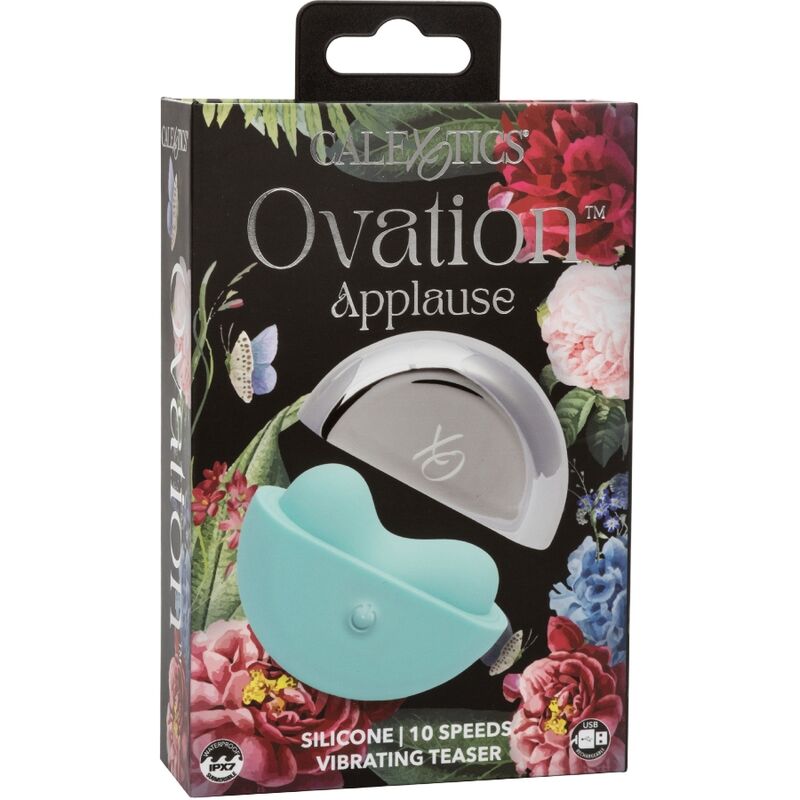 CALEXOTICS - OVATION STIMOLATORE APPLAUSI VERDE ACQUA - CALEXOTICS | Lingerie Harness Boutique