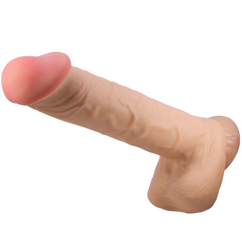 PRETTY LOVE - DILDO REALISTICO SLIDING SKIN SERIES CON VENTOSA SCORREVOLE DELLA PELLE FLESH 26 CM - PRETTY LOVE HIGH GRADE | Lingerie Harness Boutique