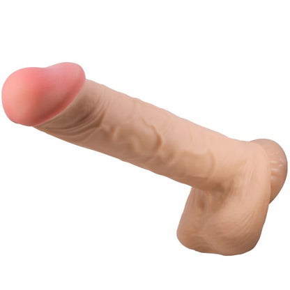 PRETTY LOVE - DILDO REALISTICO SLIDING SKIN SERIES CON VENTOSA SCORREVOLE DELLA PELLE FLESH 26 CM - PRETTY LOVE HIGH GRADE | Lingerie Harness Boutique