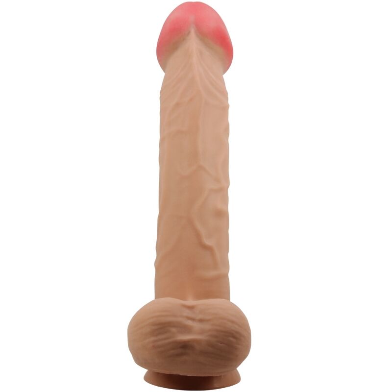 PRETTY LOVE - DILDO REALISTICO SLIDING SKIN SERIES CON VENTOSA SCORREVOLE DELLA PELLE FLESH 26 CM - PRETTY LOVE HIGH GRADE | Lingerie Harness Boutique
