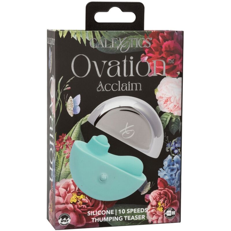 CALEXOTICS - OVATION STIMOLATORE ACCLAIM VERDE ACQUA - CALEXOTICS | Lingerie Harness Boutique