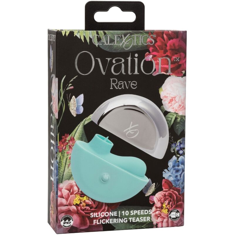 CALEXOTICS - OVATION STIMOLATORE RAVE VERDE ACQUA - CALEXOTICS | Lingerie Harness Boutique