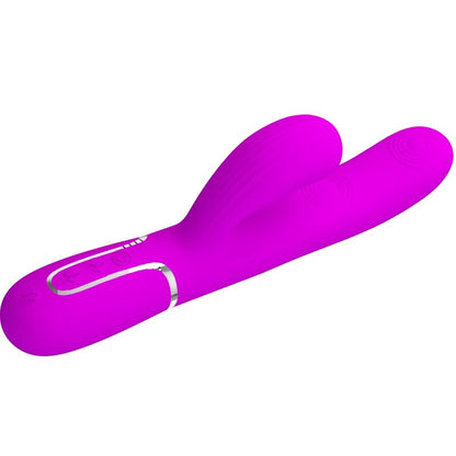 PRETTY LOVE - VIBRATORE MULTIFUNZIONE PERLITA 3 IN 1 G-SPOT VIOLA - PRETTY LOVE FLIRTATION | Lingerie Harness Boutique