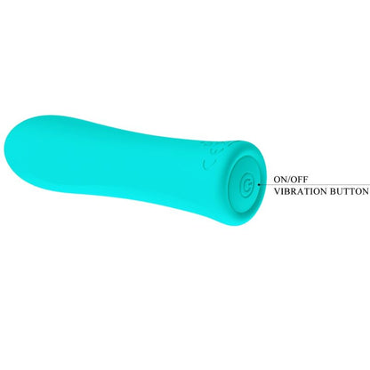 PRETTY LOVE - ALFREDA SUPER POWER VIBRATORE VERDE ACQUA - PRETTY LOVE FLIRTATION | Lingerie Harness Boutique