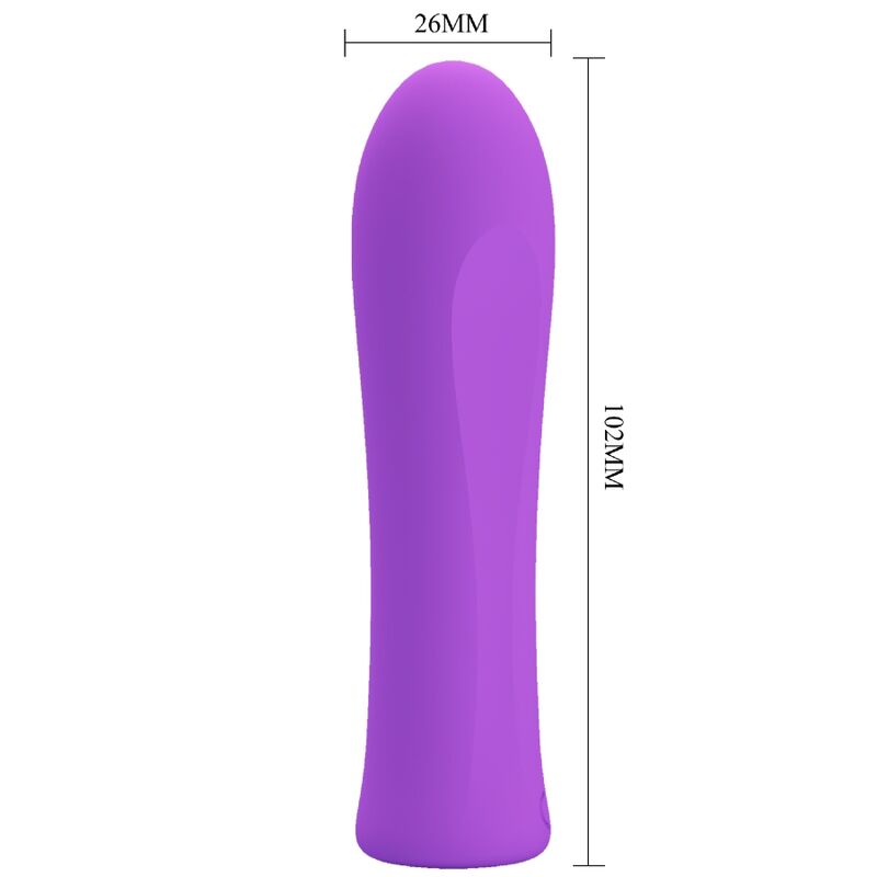 PRETTY LOVE - ALFREDA SUPER POWER VIBRATOR AQUA PURPLE