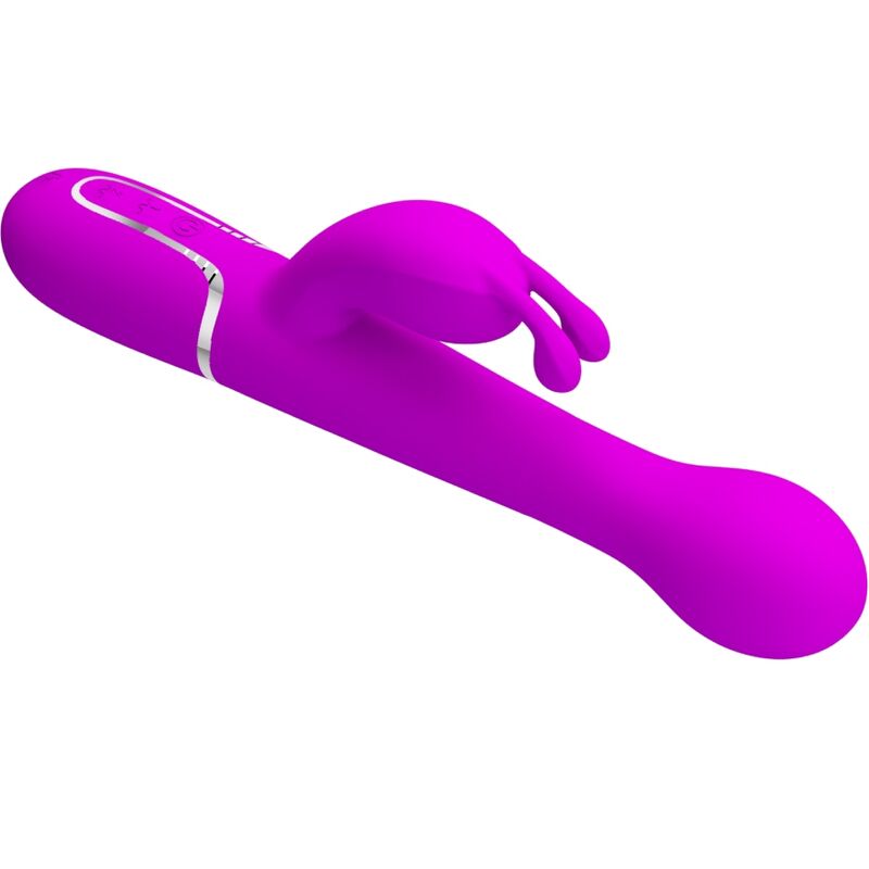 PRETTY LOVE - VIBRATORE DEJON RABBIT 3 IN 1 VIOLA MULTIFUNZIONE - PRETTY LOVE FLIRTATION | Lingerie Harness Boutique