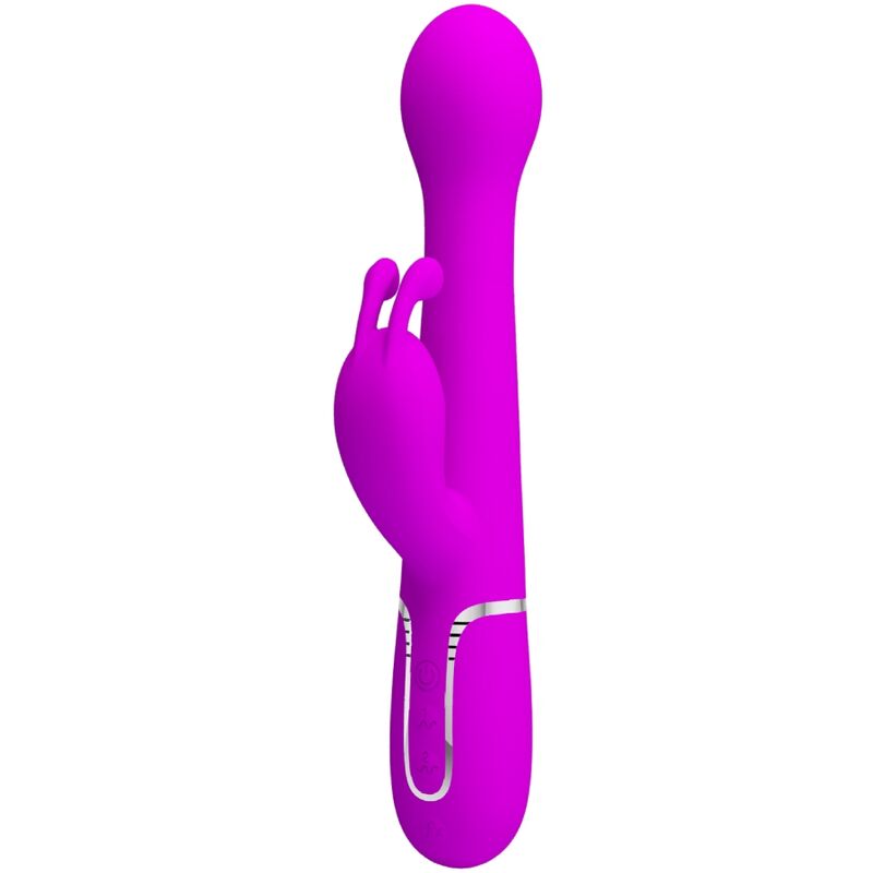 PRETTY LOVE - VIBRATORE DEJON RABBIT 3 IN 1 VIOLA MULTIFUNZIONE - PRETTY LOVE FLIRTATION | Lingerie Harness Boutique