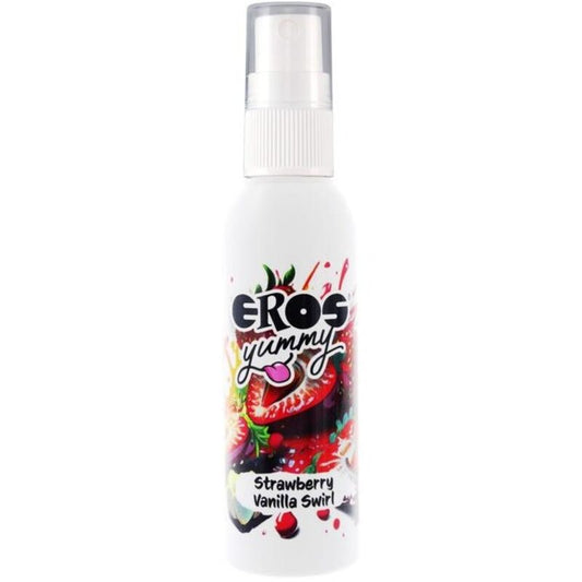 EROS - YUMMY SPRAY CORPORAL FRAGOLA VAINILLA SWIRL 50 ML - EROS CLASSIC LINE | Lingerie Harness Boutique