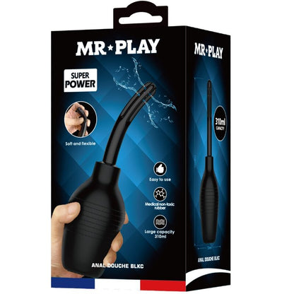 MR PLAY - ANAL SHOWER BLKC SUPER POWER BLACK