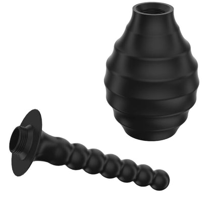 MR PLAY - POTENTE VIBRATORE TELECOMANDO PLUG ANALE NERO - MR PLAY | Lingerie Harness Boutique
