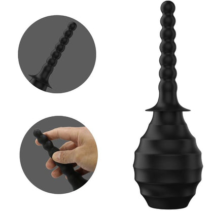 MR PLAY - POWERFUL REMOTE CONTROL VIBRATOR BUTT PLUG BLACK