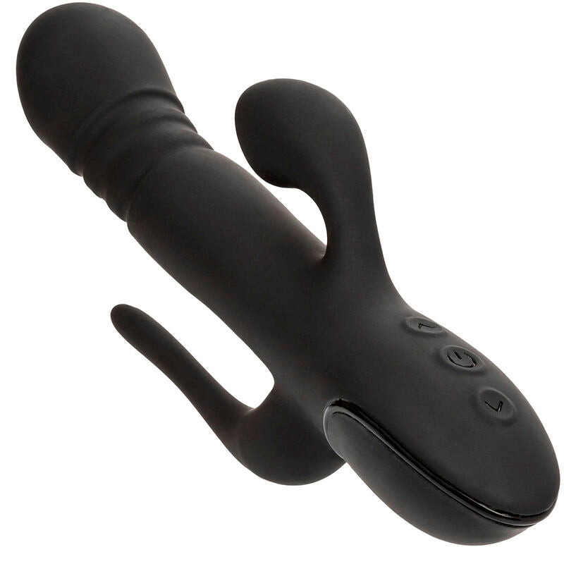 CALEXOTICS - VIBRATORE TRIPLE EUPHORIA NERO - CALEXOTICS | Lingerie Harness Boutique