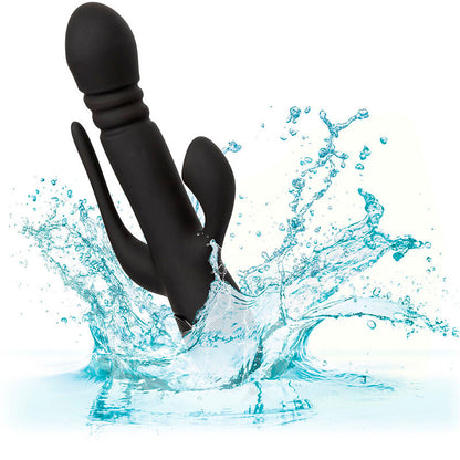 CALEXOTICS - VIBRATORE TRIPLE EUPHORIA NERO - CALEXOTICS | Lingerie Harness Boutique