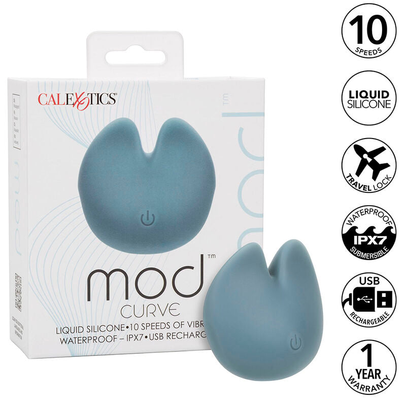 CALEXOTICS - STIMOLATORE CURVE MOD BLU - CALEXOTICS | Lingerie Harness Boutique