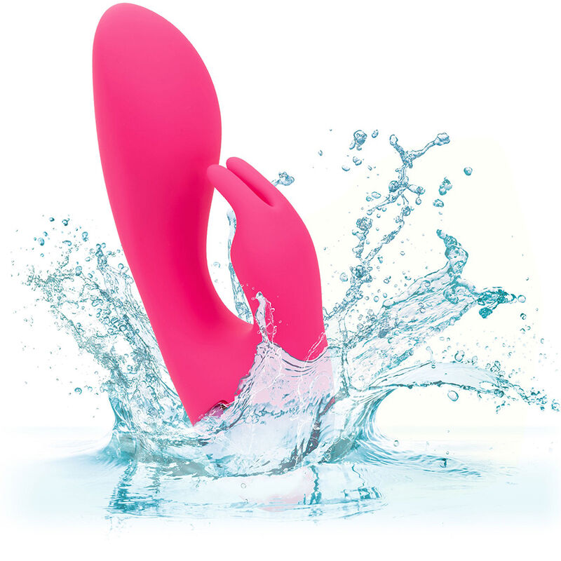 CALEXOTICS - SO. CAL SUNSHINE RABBIT FUCHSIA VIBRATOR BY CALIFORNIA DREAMING