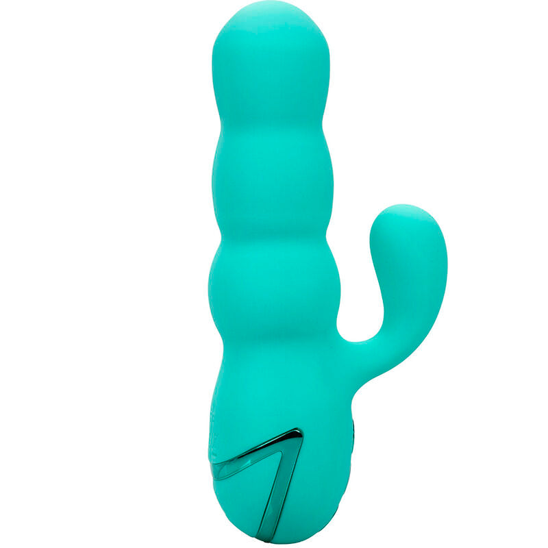 CALEXOTICS - VIBRATORE DEL MAR DIVA RABBIR AQUA GREEN DI CALIFORNIA DREAMING - CALEXOTICS | Lingerie Harness Boutique