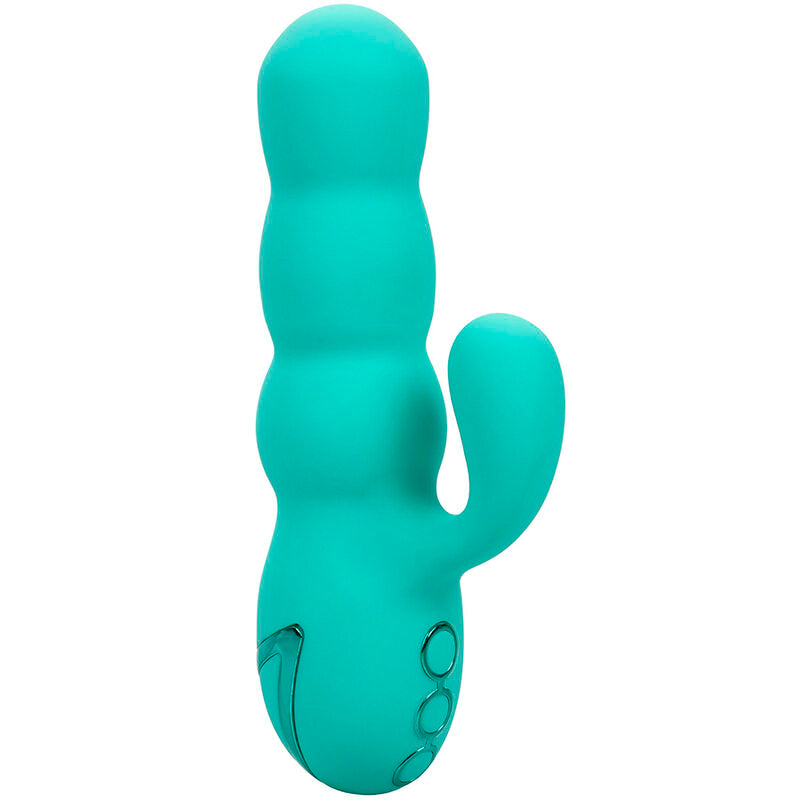 CALEXOTICS - CALIFORNIA DREAMING DEL MAR DIVA RABBIR AQUA GREEN VIBRATOR