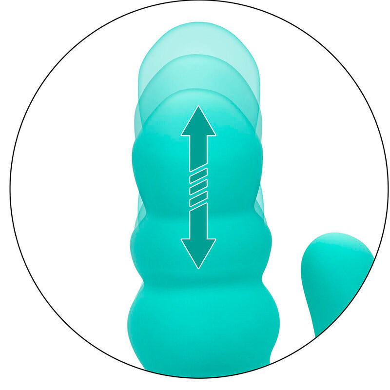 CALEXOTICS - CALIFORNIA DREAMING DEL MAR DIVA RABBIR AQUA GREEN VIBRATOR