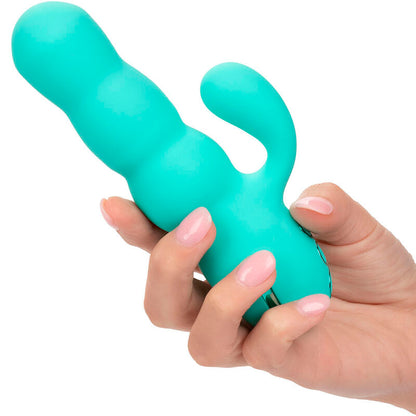 CALEXOTICS - CALIFORNIA DREAMING DEL MAR DIVA RABBIR AQUA GREEN VIBRATOR