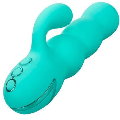 CALEXOTICS - CALIFORNIA DREAMING DEL MAR DIVA RABBIR AQUA GREEN VIBRATOR