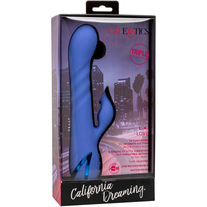 CALEXOTICS - THE LOVE VIBRATOR &amp; SUCKER BLUE OF CALIFORNIA DREAMING