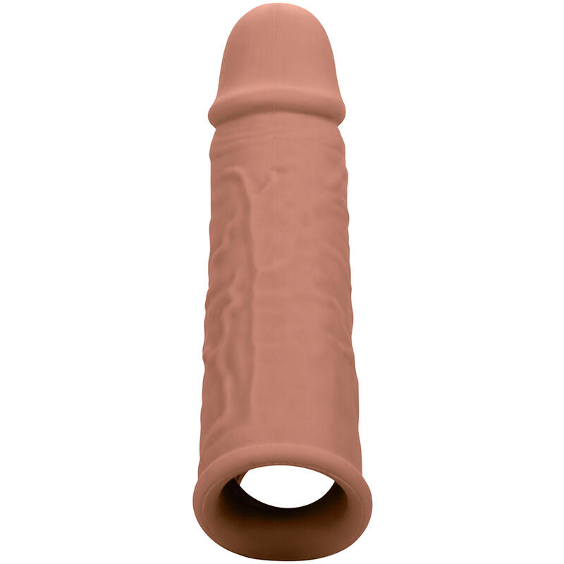 CALEXOTICS - PERFORMANCE MAXX LIFE-LIKE EXTENSION 7 PELLE MARRONE - CALEXOTICS | Lingerie Harness Boutique