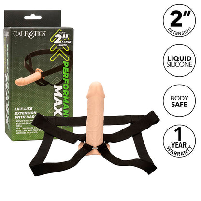 CALEXOTICS - PERFORMANCE MAXX ESTENSIONE REALE CON PELLE LEGGERA - CALEXOTICS | Lingerie Harness Boutique