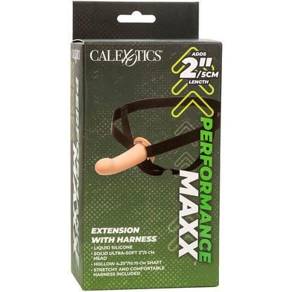 CALEXOTICS - ESTENSIONE MAXX PERFORMANCE CON PELLE LEGGERA - CALEXOTICS | Lingerie Harness Boutique