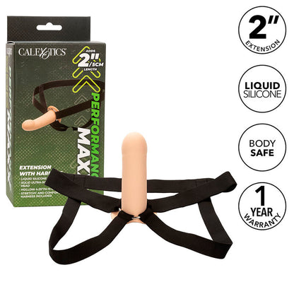CALEXOTICS - ESTENSIONE MAXX PERFORMANCE CON PELLE LEGGERA - CALEXOTICS | Lingerie Harness Boutique
