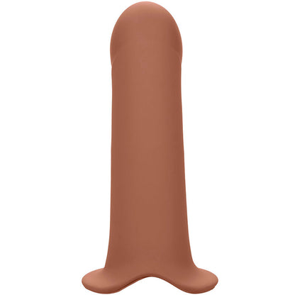 CALEXOTICS - ESTENSIONE MAXX PERFORMANCE CON PELLE MARRONE - CALEXOTICS | Lingerie Harness Boutique