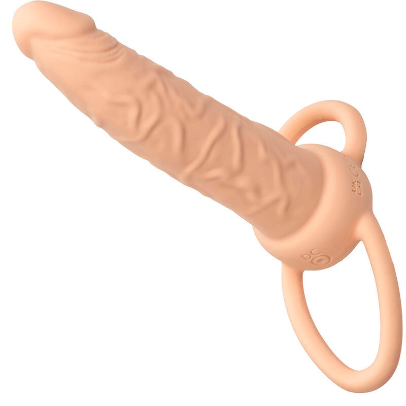 CALEXOTICS - PERFORMANCE MAXX RICARICABILE DOPPIO PENETRATORE PELLE LEGGERA - CALEXOTICS | Lingerie Harness Boutique