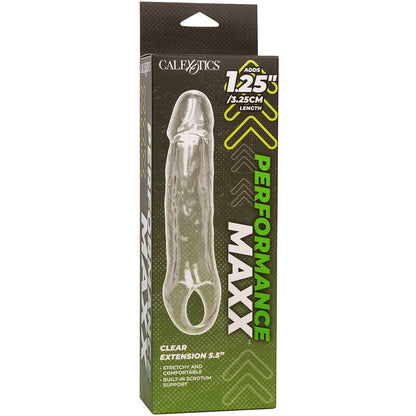 CALEXOTICS - PERFORMANCE MAXX CLEAR EXTENSION 5,5 TRASPARENTE - CALEXOTICS | Lingerie Harness Boutique