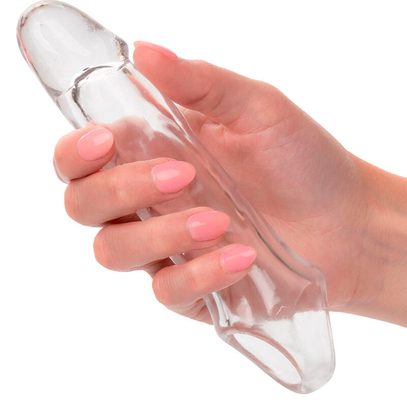 CALEXOTICS - PERFORMANCE MAXX CLEAR EXTENSION 5,5 TRASPARENTE - CALEXOTICS | Lingerie Harness Boutique