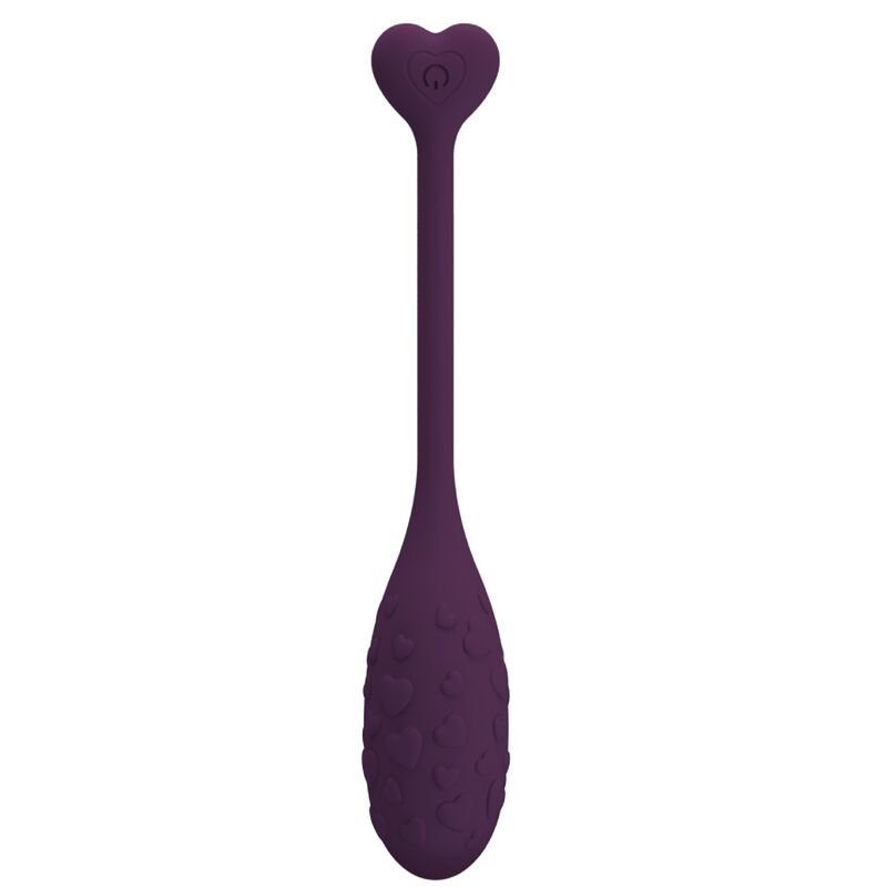 PRETTY LOVE - FISHERMAN APP CONTROLLED VIBRATING EGG PURPLE