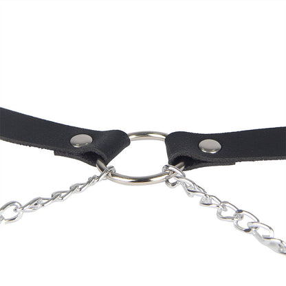 SUBBLIME - CINTURA IN PELLE NERA TAGLIA UNICA - SUBBLIME FETISH | Lingerie Harness Boutique