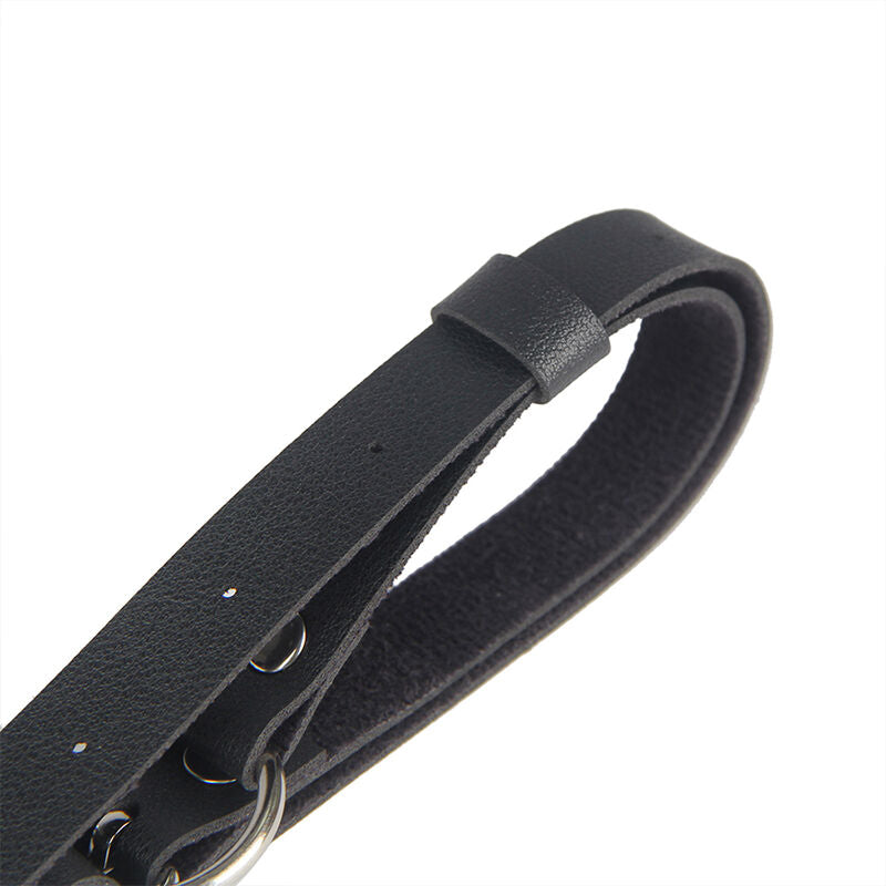 SUBBLIME - CINTURA IN PELLE NERA TAGLIA UNICA - SUBBLIME FETISH | Lingerie Harness Boutique