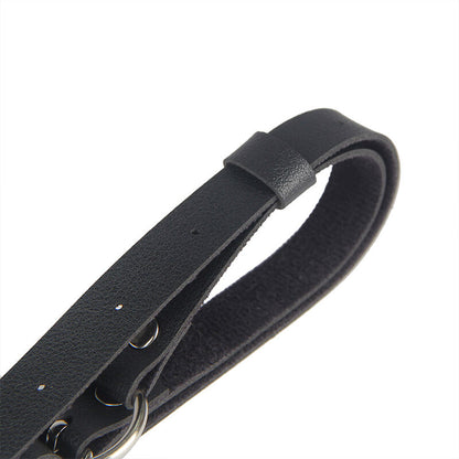 SUBBLIME - CINTURA IN PELLE NERA TAGLIA UNICA - SUBBLIME FETISH | Lingerie Harness Boutique
