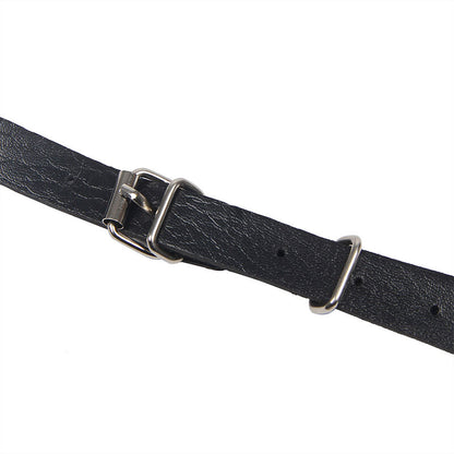 SUBBLIME - PETTORINA CON CATENE AD ANELLI GRANDI TAGLIA UNICA - SUBBLIME FETISH | Lingerie Harness Boutique