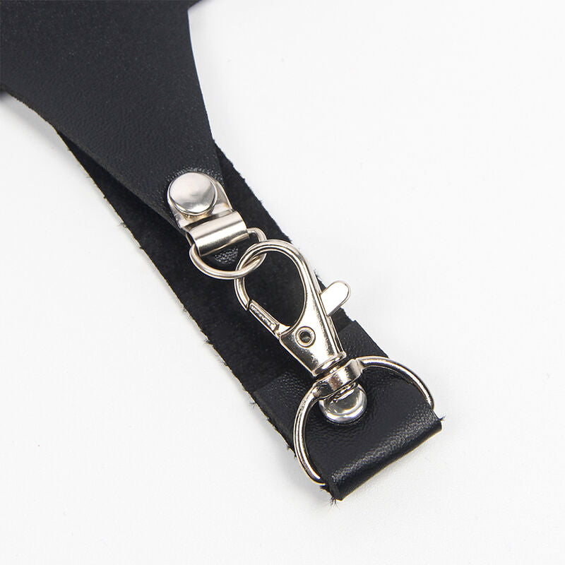 SUBBLIME - IMBRACATURA COMPLETA CON CATENA A STELLA ??DETTAGLIO TAGLIA UNICA - SUBBLIME FETISH | Lingerie Harness Boutique