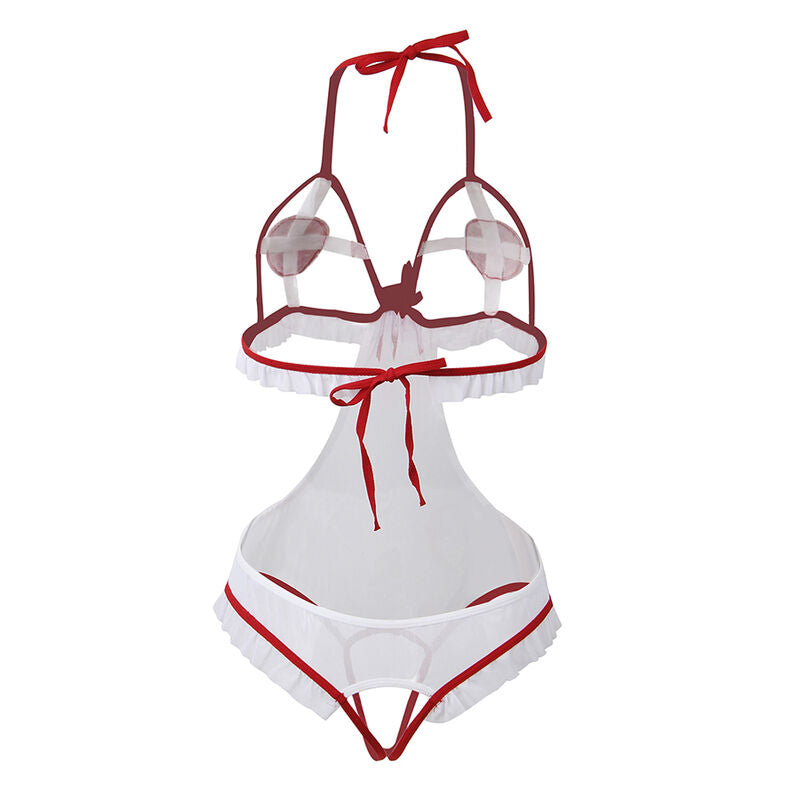 SUBBLIME - COSTUME SEXY DA INFERMIERA SENZA CAVALLO L/XL - SUBBLIME COSTUMES | Lingerie Harness Boutique