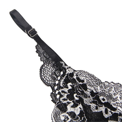 SUBBLIME - BABYDOLL IN TESSUTO TULLE PIZZO SUL PETTO L/XL - SUBBLIME BABYDOLLS | Lingerie Harness Boutique