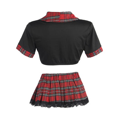 SUBBLIME - COSTUME SEXY DA SCUOLA CON TOP L/XL - SUBBLIME COSTUMES | Lingerie Harness Boutique